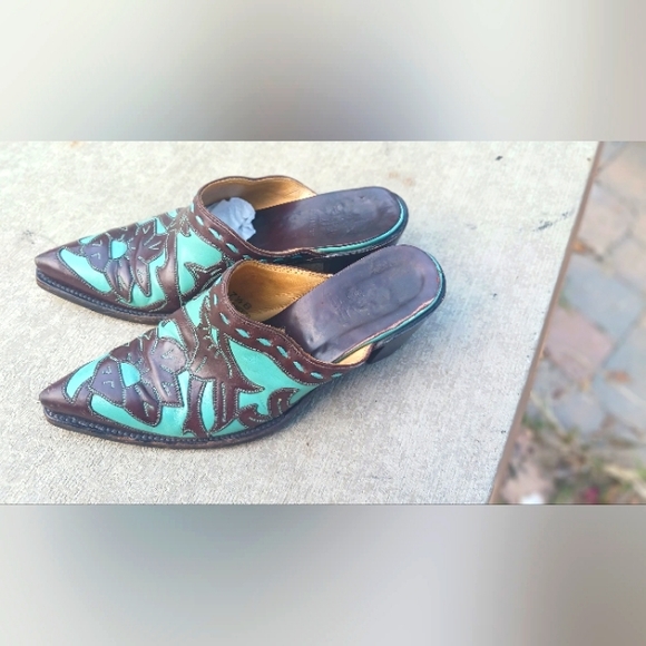 Old Gringo Mules size 7 1/2 - Picture 11 of 13